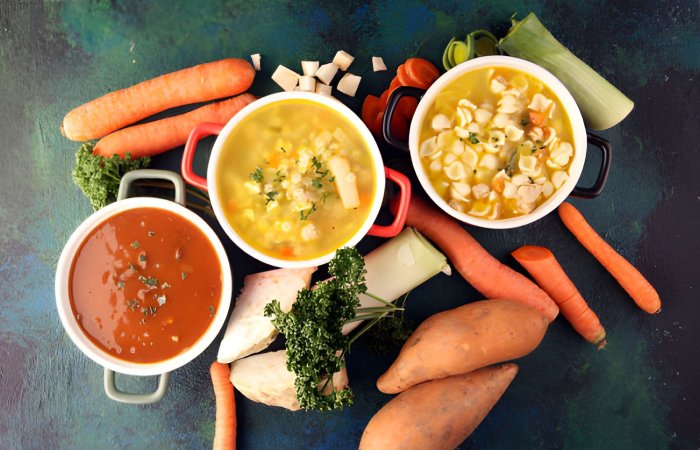 Spanish Red Lentil Soup with Lemon and Dill